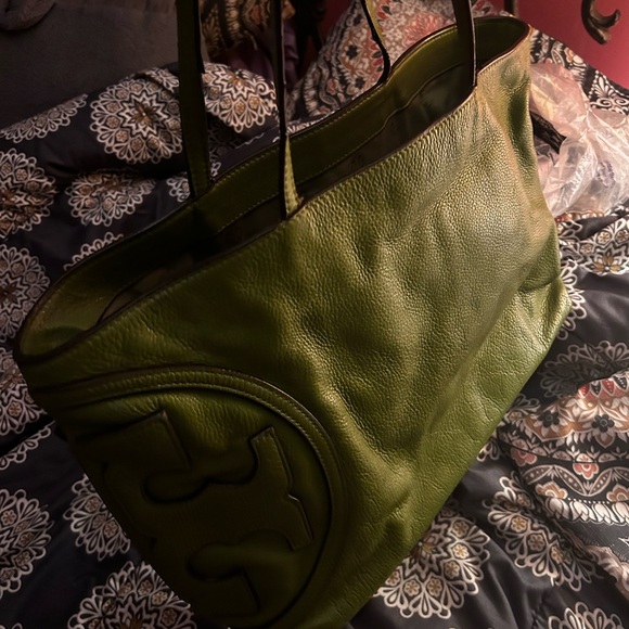 Tory Burch leather soft leather tote - Picture 1 of 10